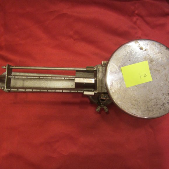 VTG 40'S OHAUS TRIPLE BEAM BALANCE SCALE, ALL METAL SCALE - Picture 8 of 8